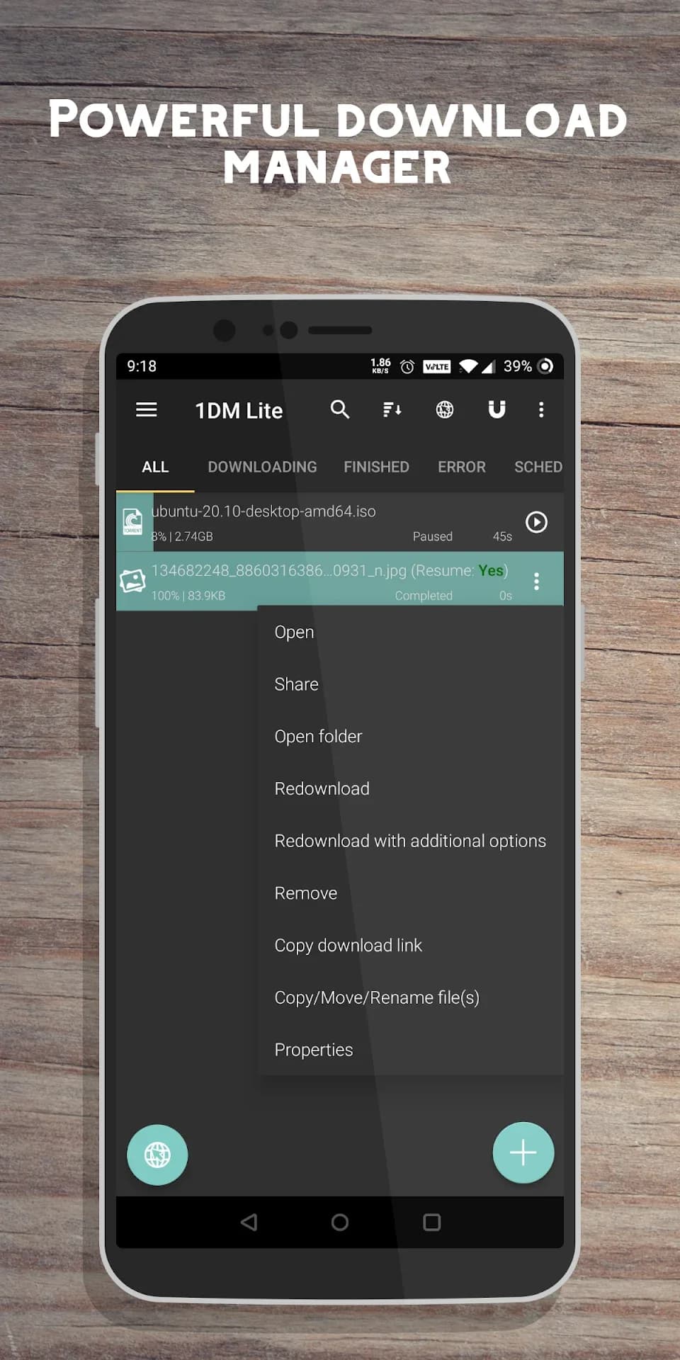 1DM Lite مهكر — لقطة شاشة 5