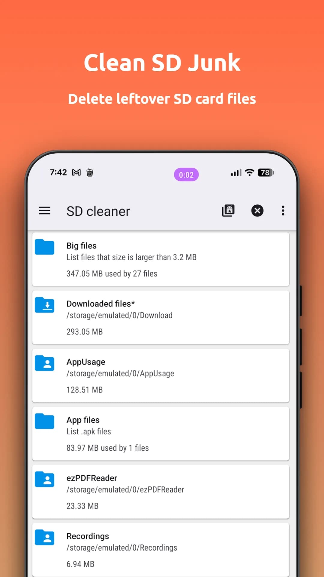 1Tap Cleaner مهكر — لقطة شاشة 3