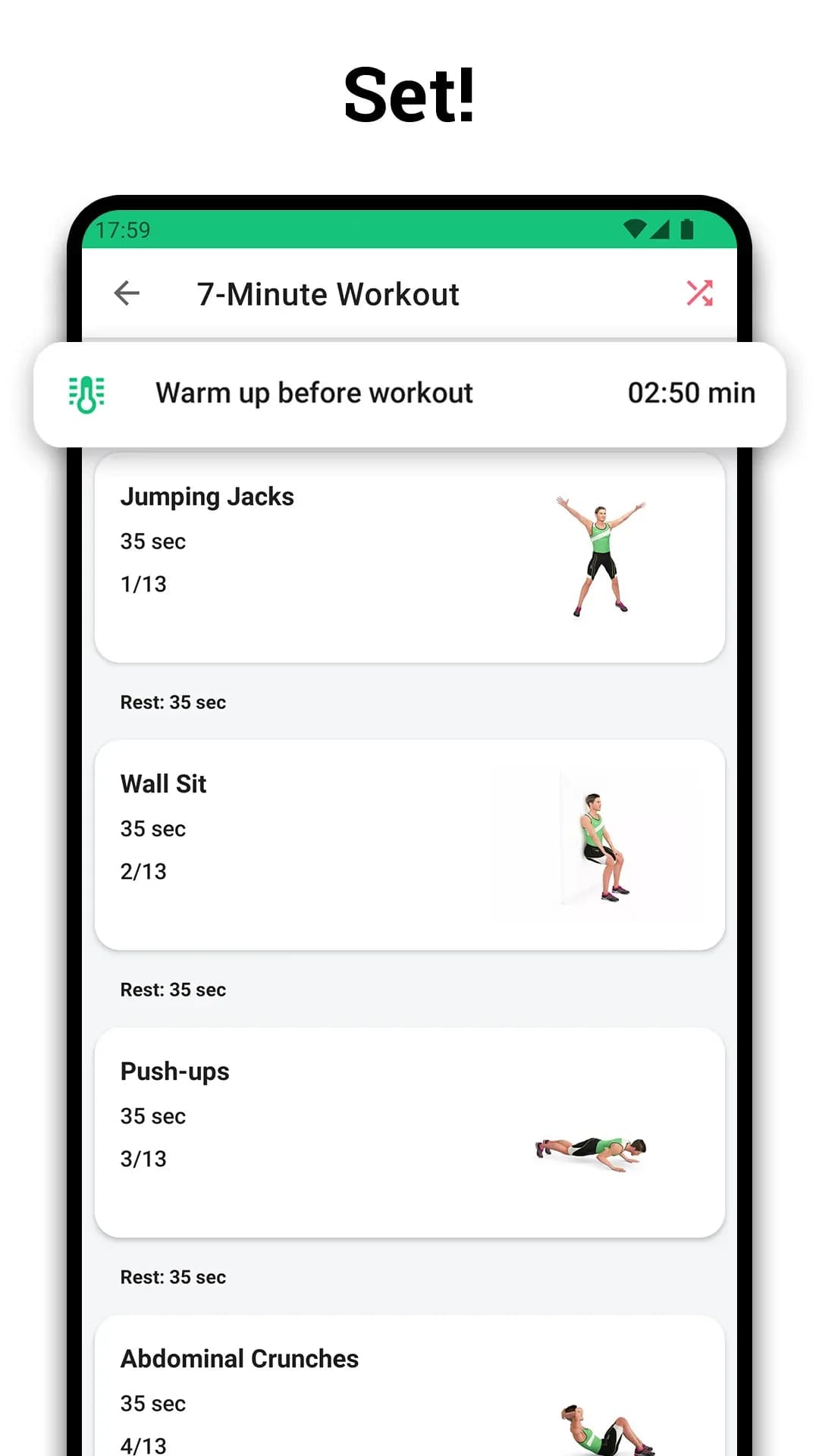 7m Workout مهكر — لقطة شاشة 2