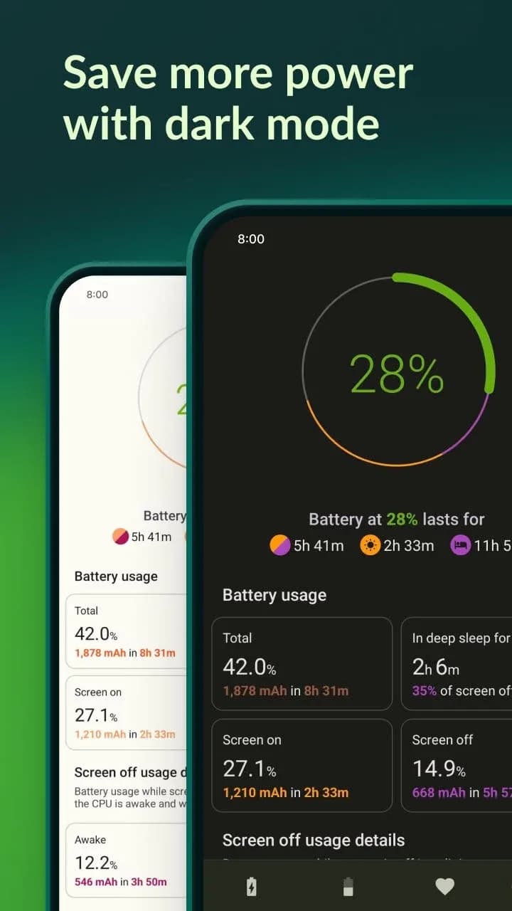 AccuBattery Pro مهكر — لقطة شاشة 6