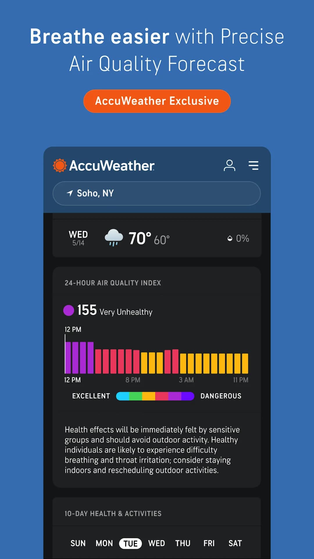 AccuWeather مهكر — لقطة شاشة 7