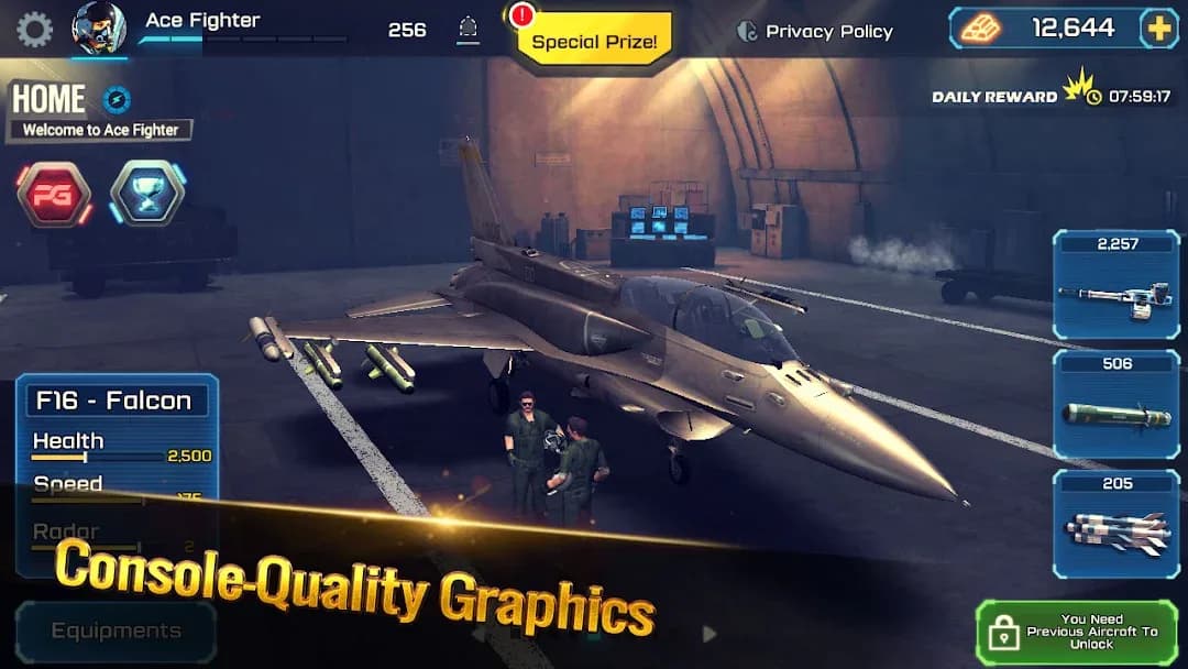 Ace Fighter مهكرة — لقطة شاشة 2