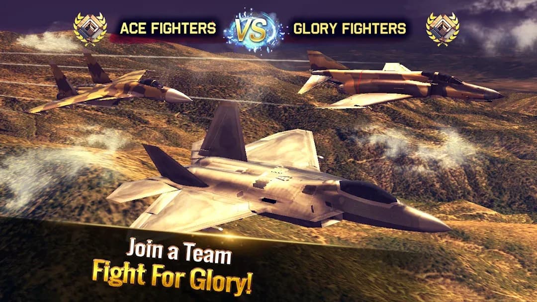 Ace Fighter مهكرة — لقطة شاشة 4