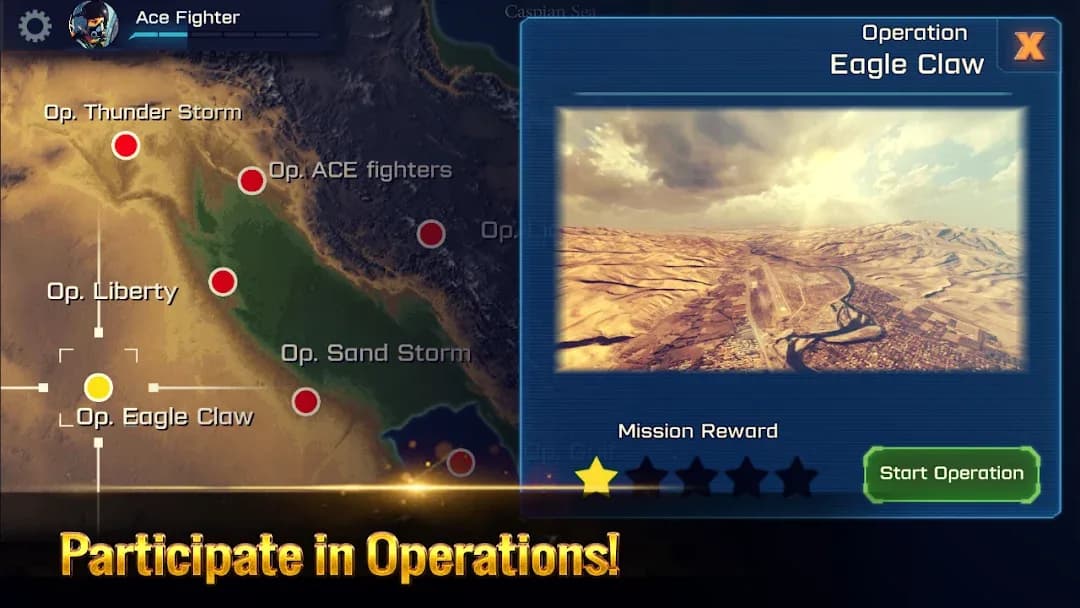 Ace Fighter مهكرة — لقطة شاشة 5