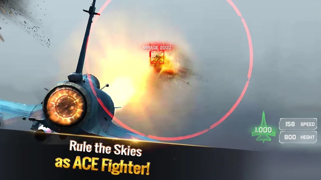 Ace Fighter مهكرة — لقطة شاشة 6