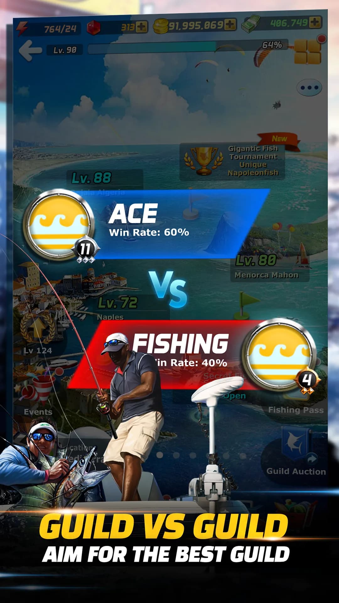Ace Fishing مهكرة — لقطة شاشة 7