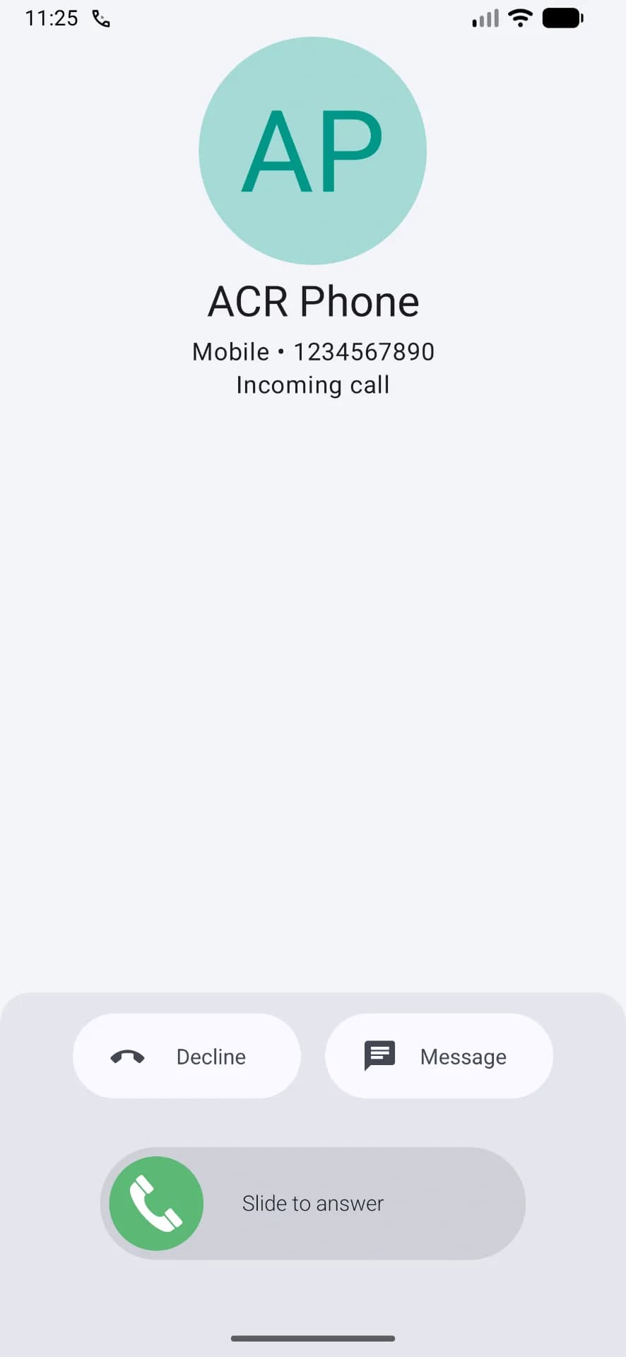 ACR Phone مهكر — لقطة شاشة 1