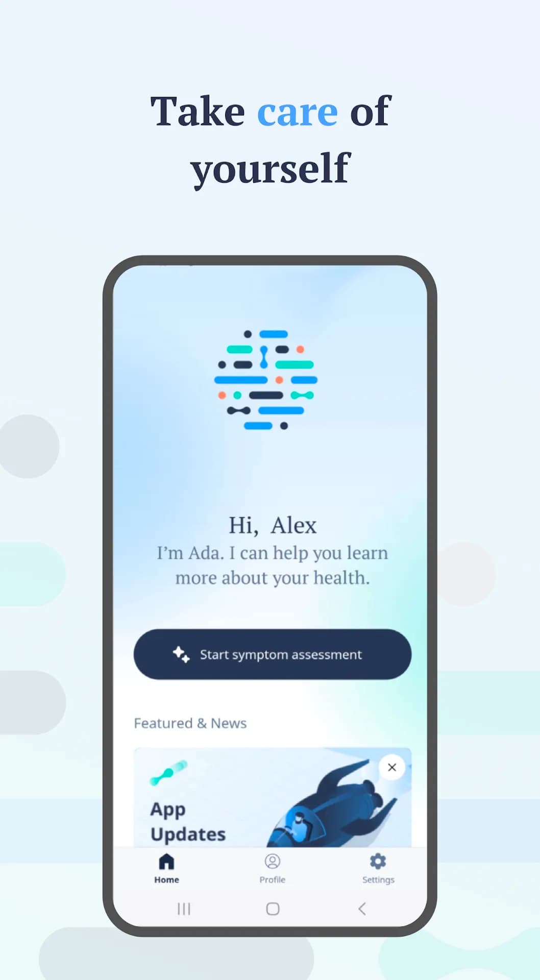 Ada health مهكر — لقطة شاشة 1