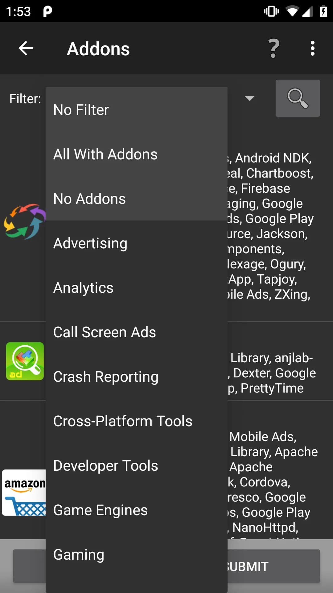 Addons Detector مهكر — لقطة شاشة 3