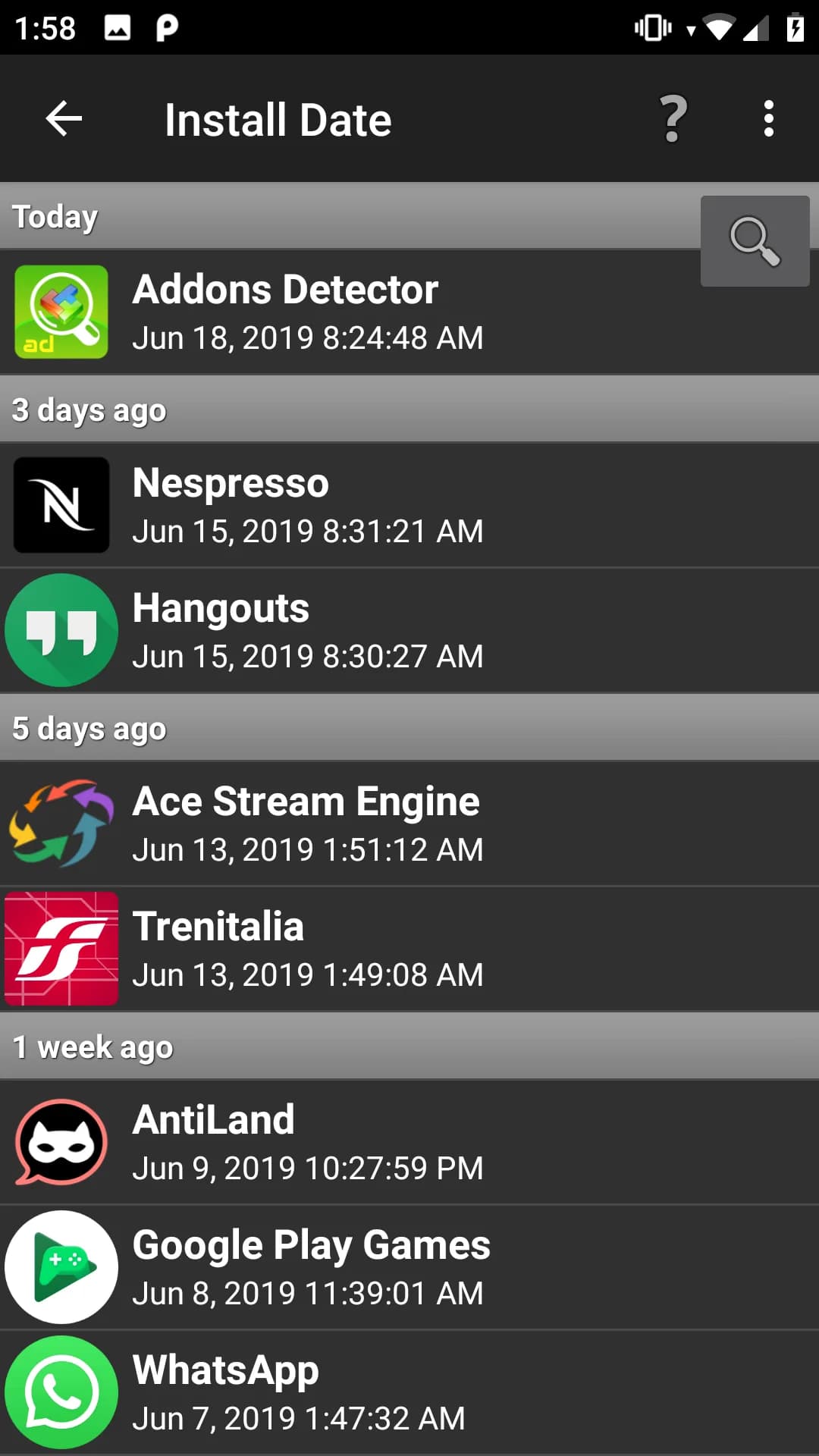 Addons Detector مهكر — لقطة شاشة 7