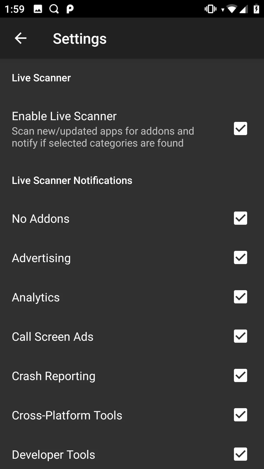 Addons Detector مهكر — لقطة شاشة 8