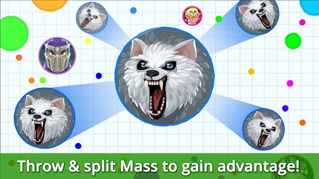 Agar.io مهكرة — لقطة شاشة 5