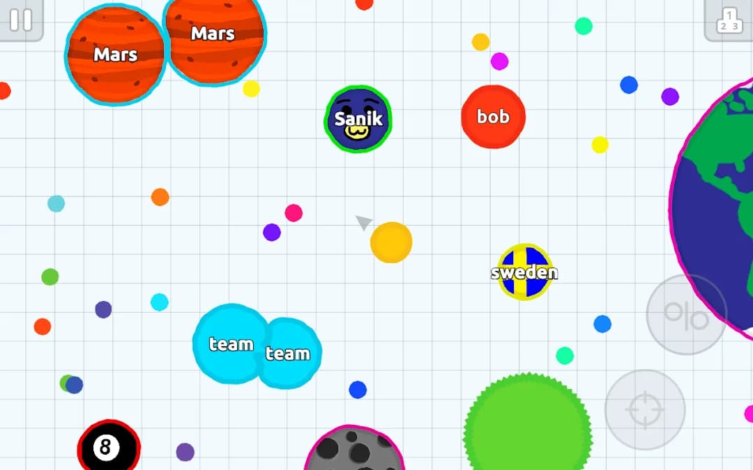 Agar.io مهكرة — لقطة شاشة 7