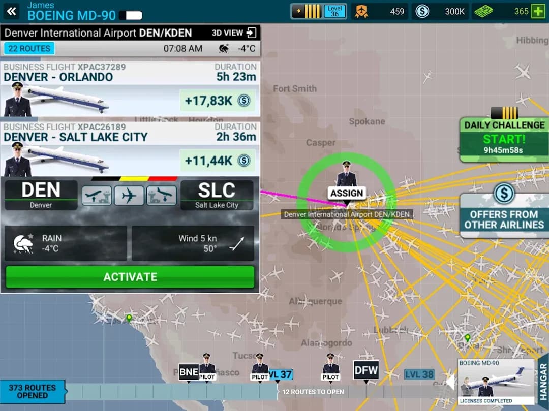 Airline Commander مهكرة — لقطة شاشة 8
