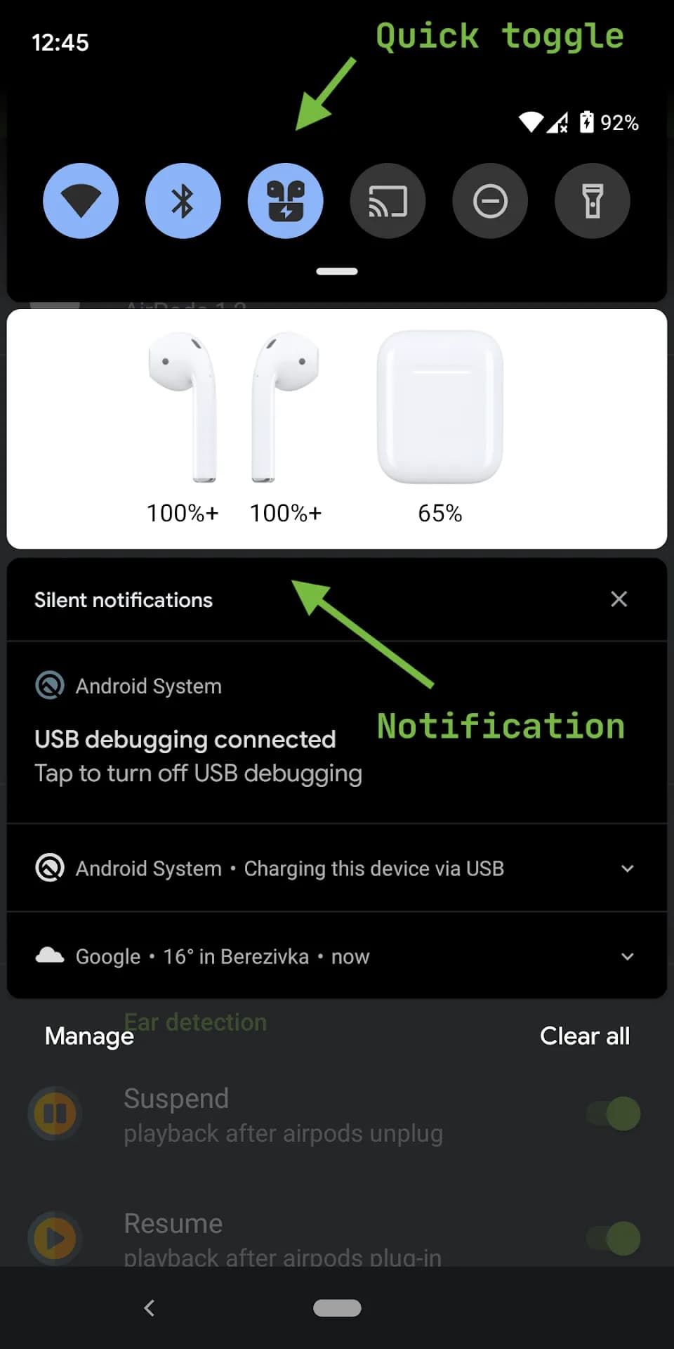 AirPods Pro مهكر — لقطة شاشة 5