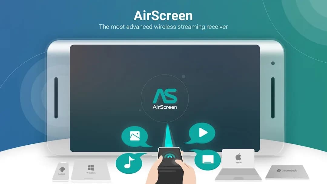 AirScreen مهكر — لقطة شاشة 1
