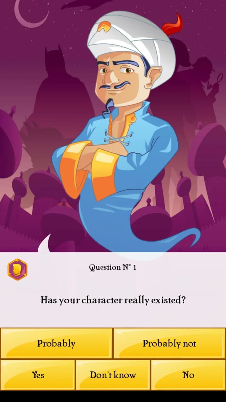 Akinator VIP مهكرة — لقطة شاشة 2
