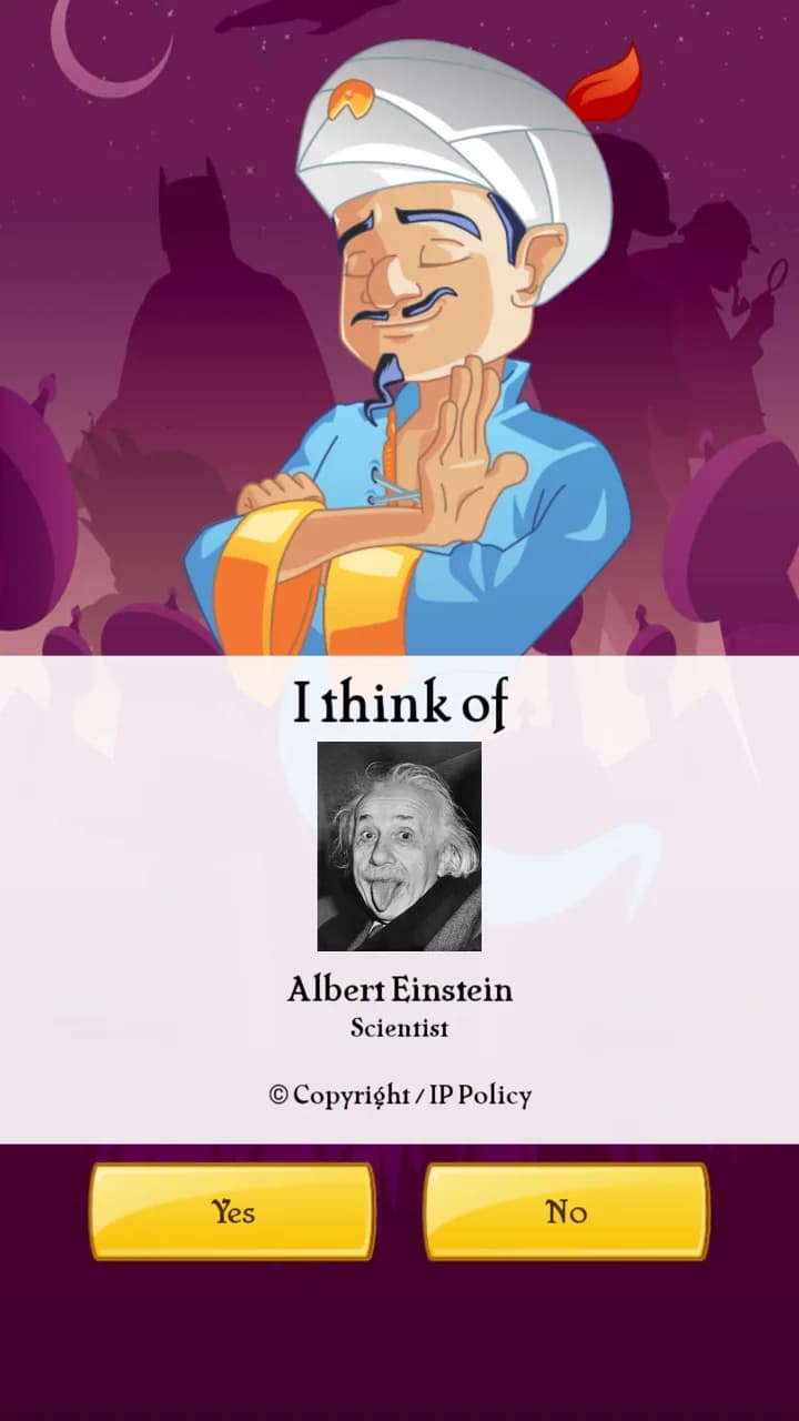 Akinator VIP مهكرة — لقطة شاشة 3