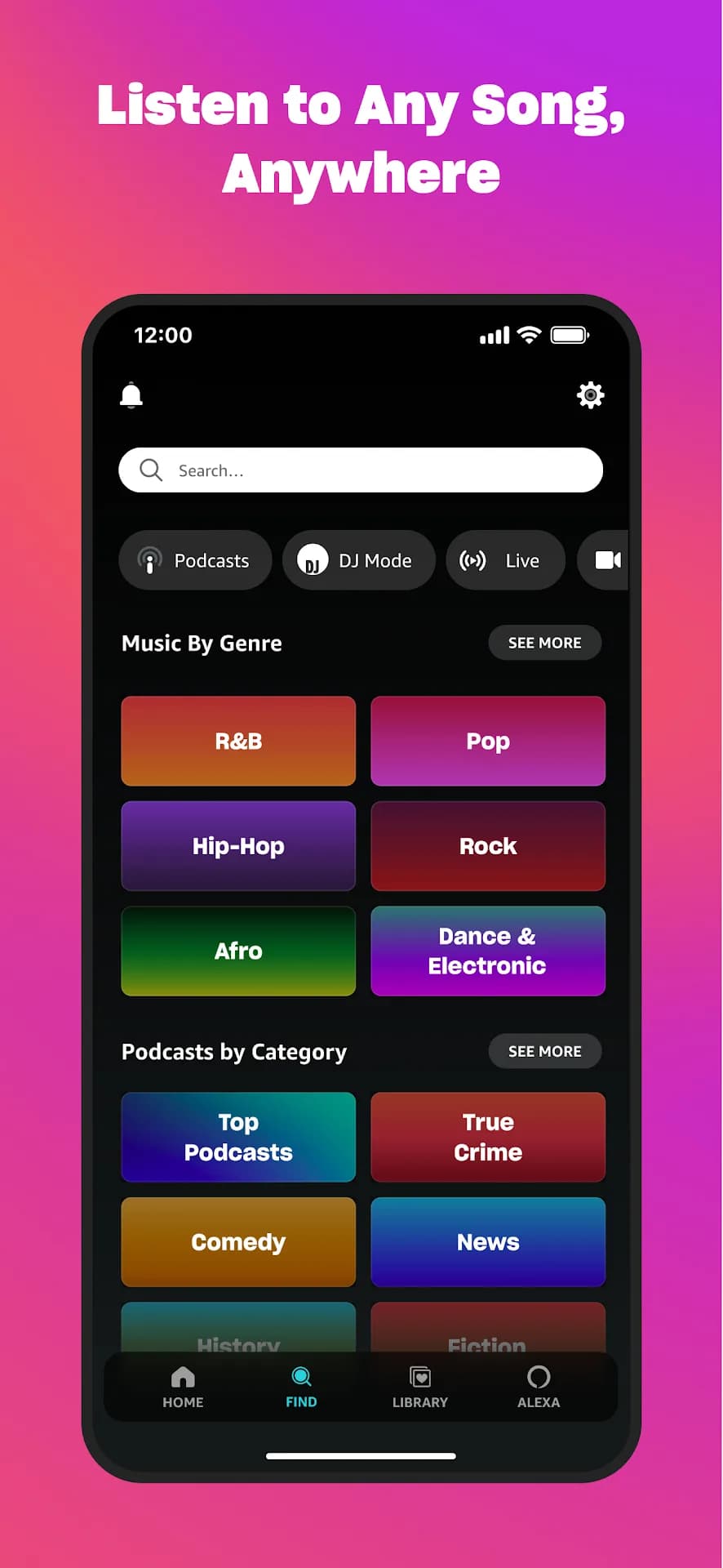Amazon Music مهكر — لقطة شاشة 8