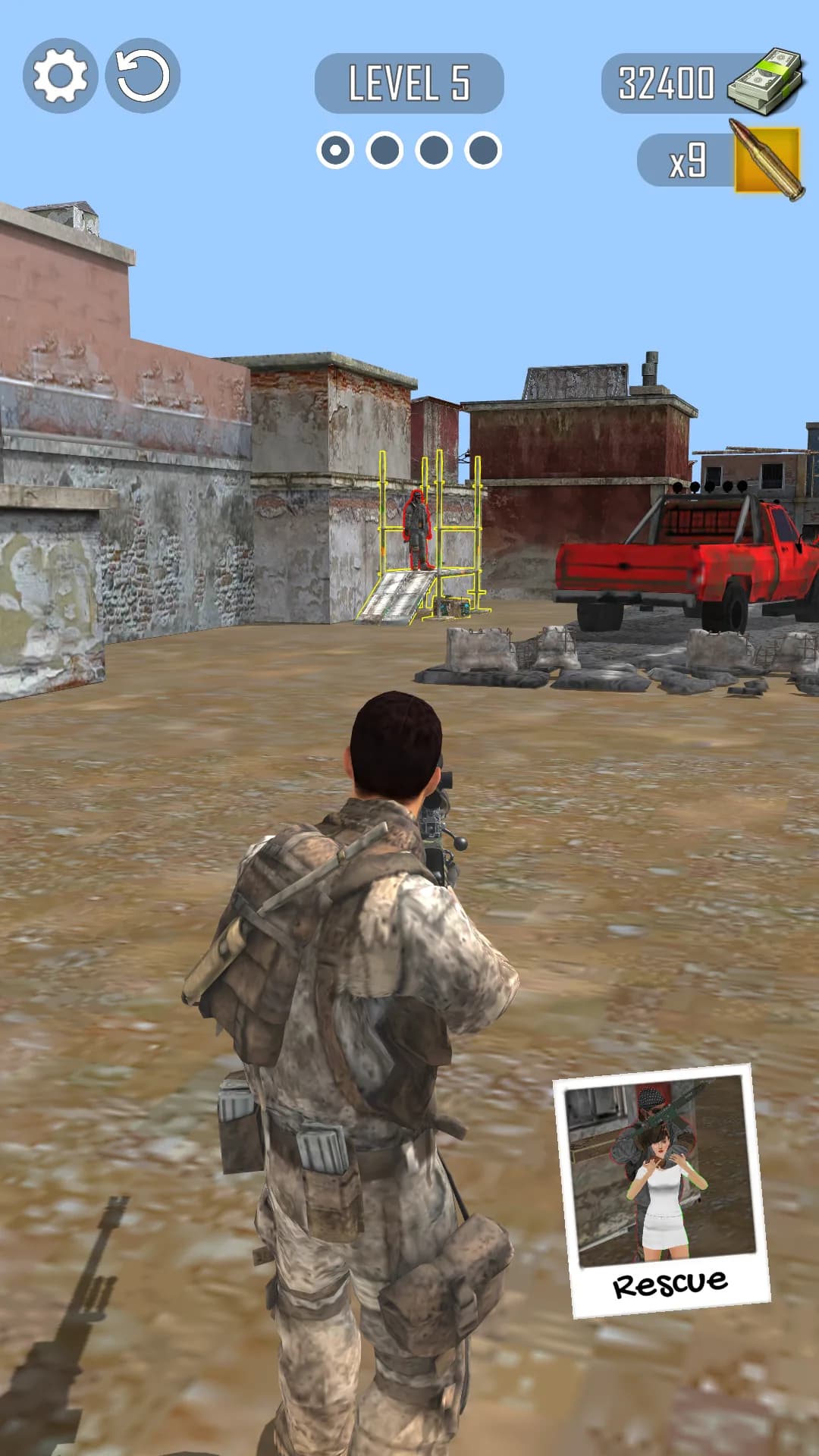 American Sniper 3D مهكرة — لقطة شاشة 7