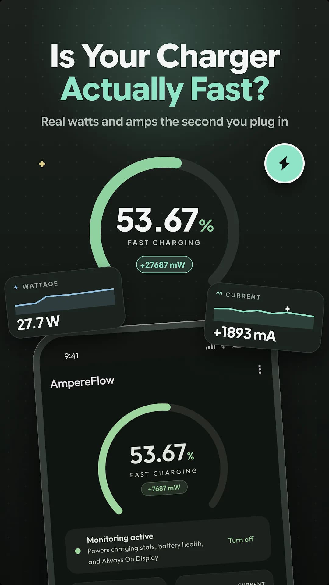AmpereFlow مهكر — لقطة شاشة 1