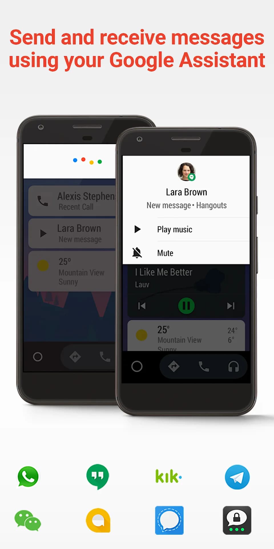 Android Auto مهكر — لقطة شاشة 4
