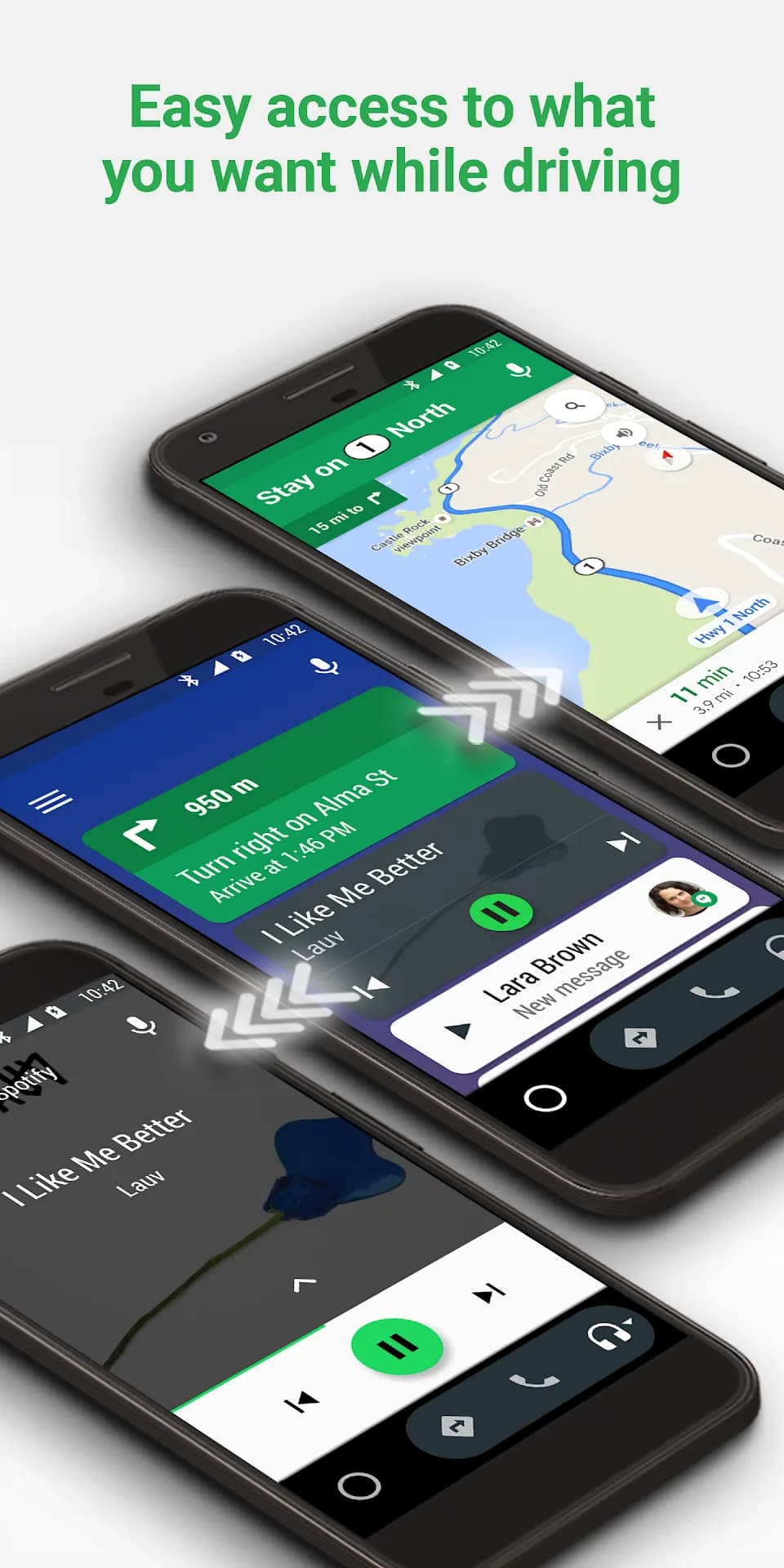Android Auto مهكر — لقطة شاشة 5