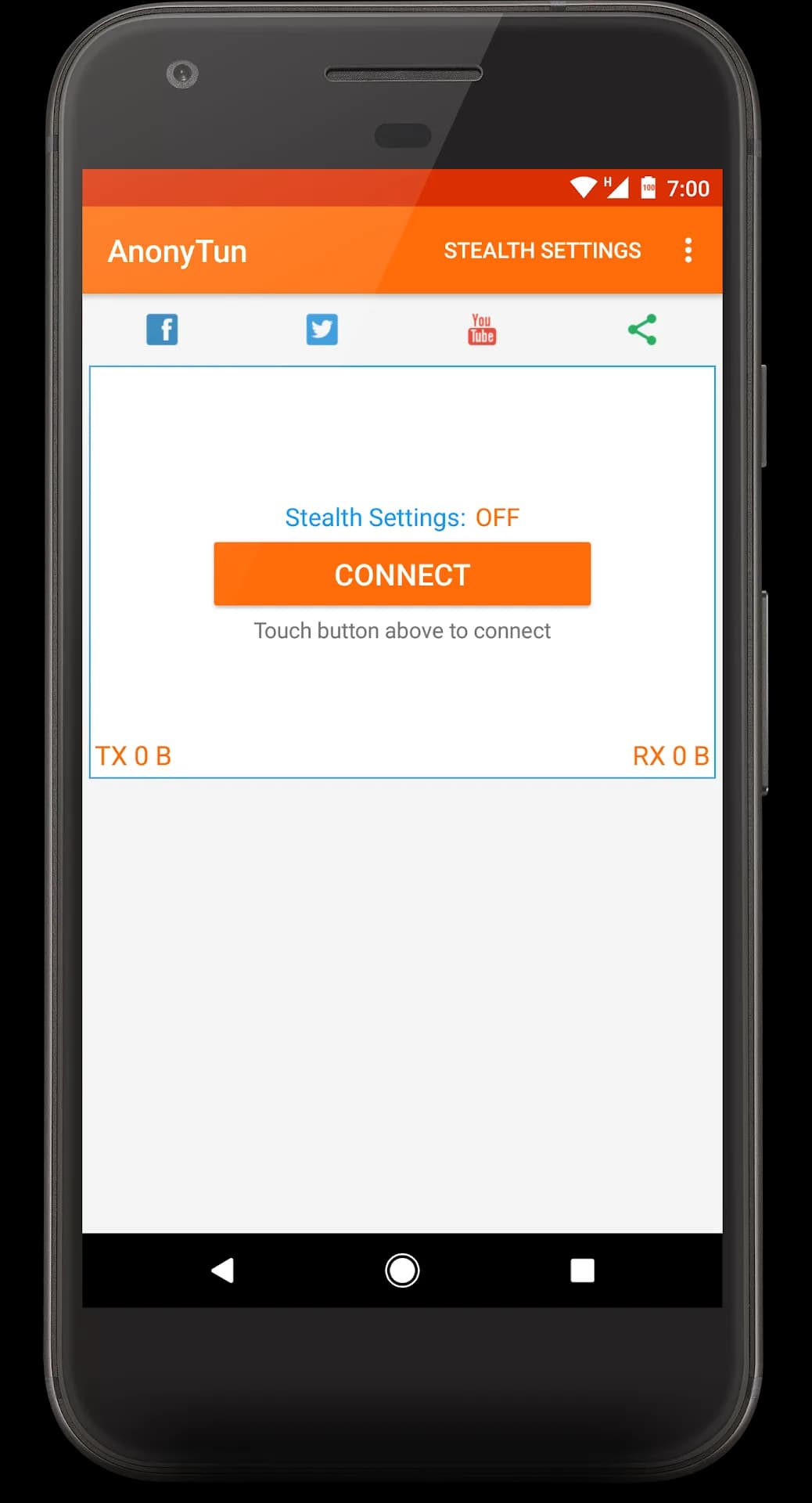 AnonyTun Pro مهكر — لقطة شاشة 1