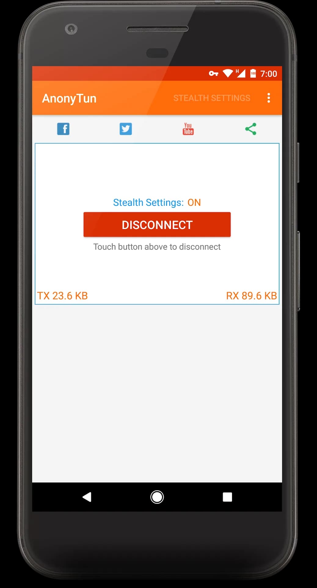 AnonyTun Pro مهكر — لقطة شاشة 2
