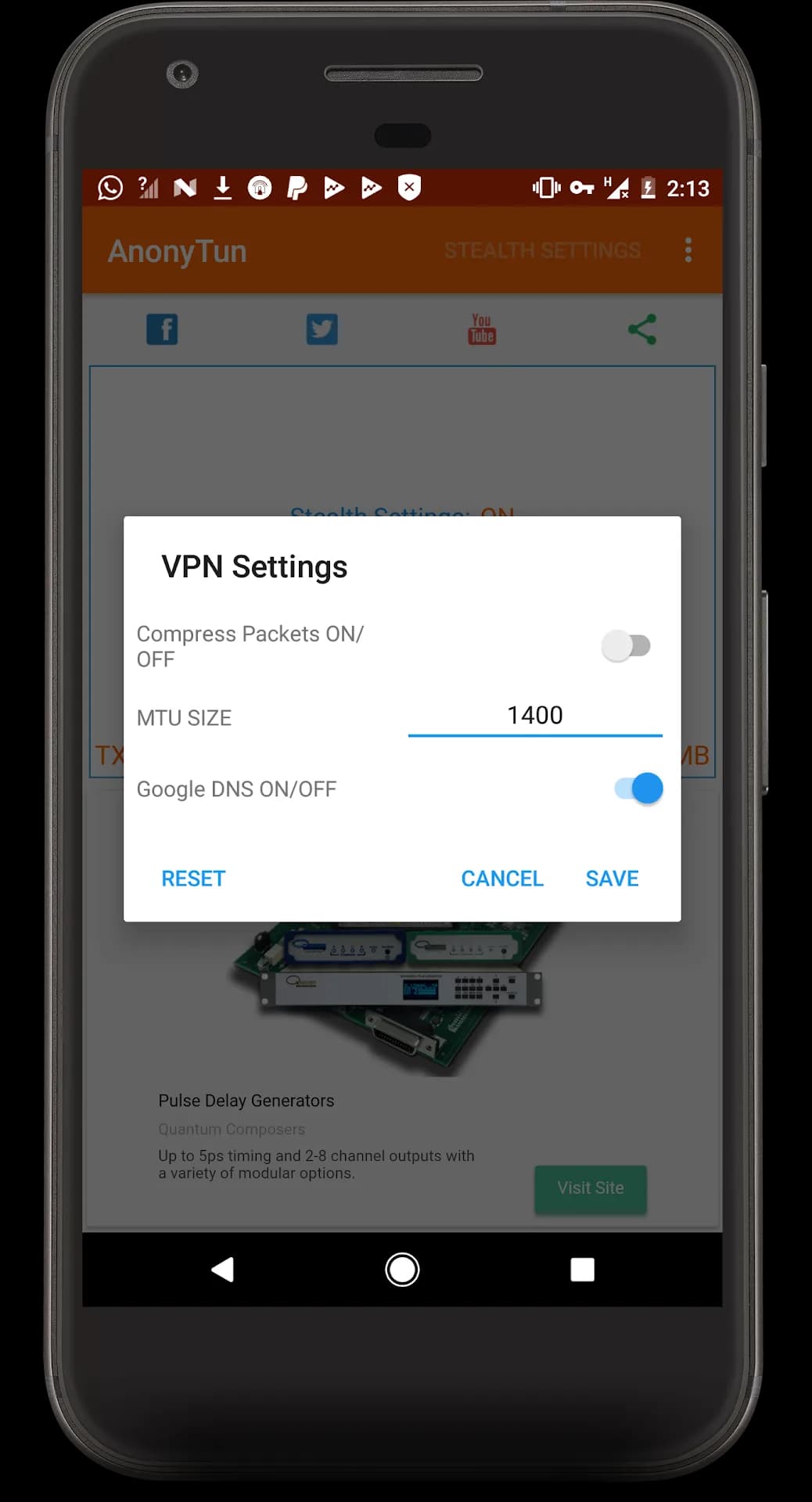 AnonyTun Pro مهكر — لقطة شاشة 3