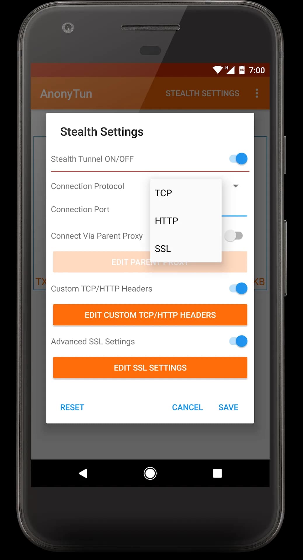 AnonyTun Pro مهكر — لقطة شاشة 4