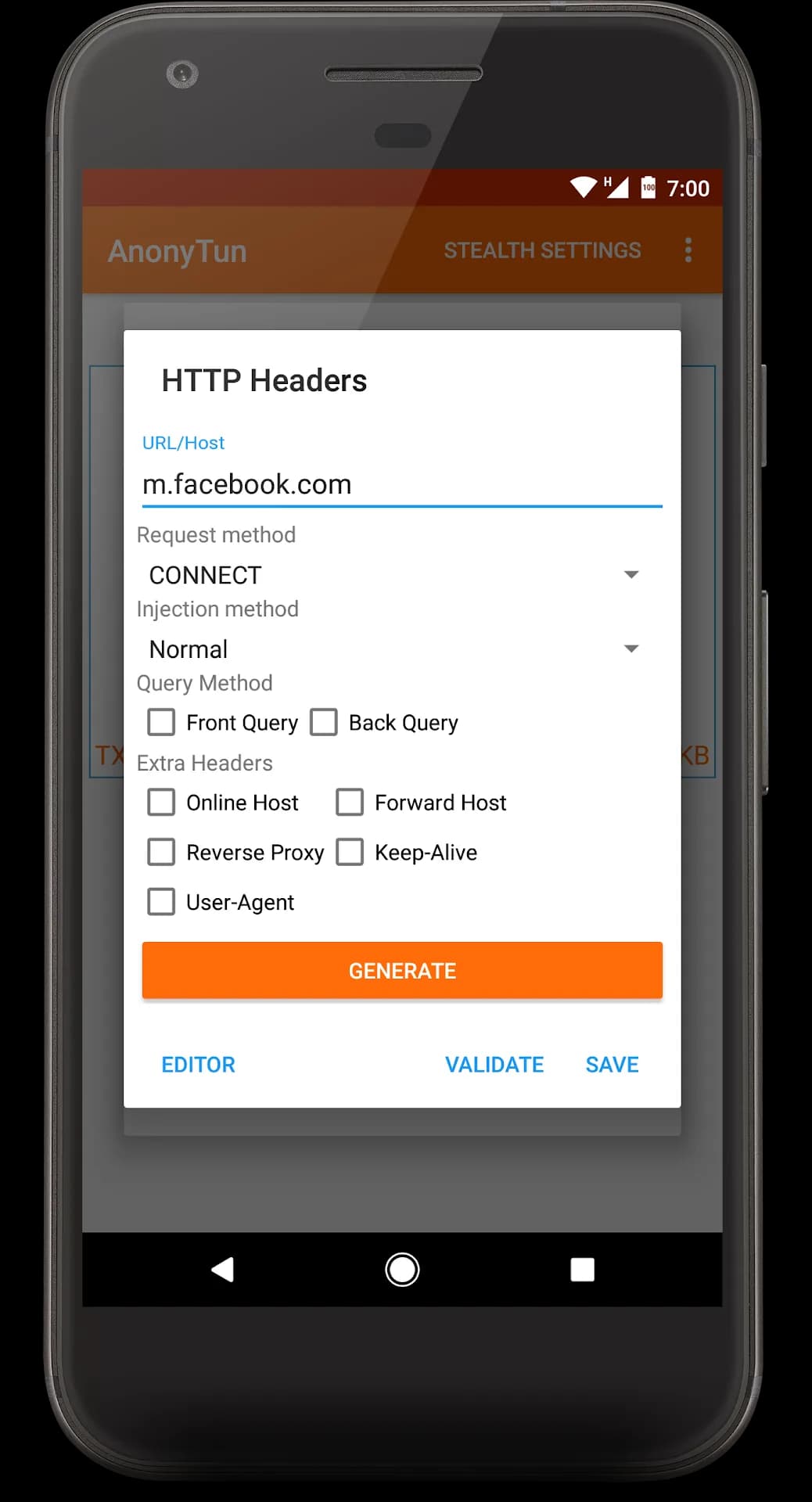 AnonyTun Pro مهكر — لقطة شاشة 5