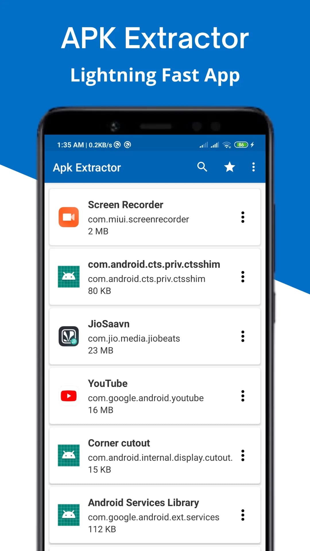 Extractor مهكر — لقطة شاشة 1