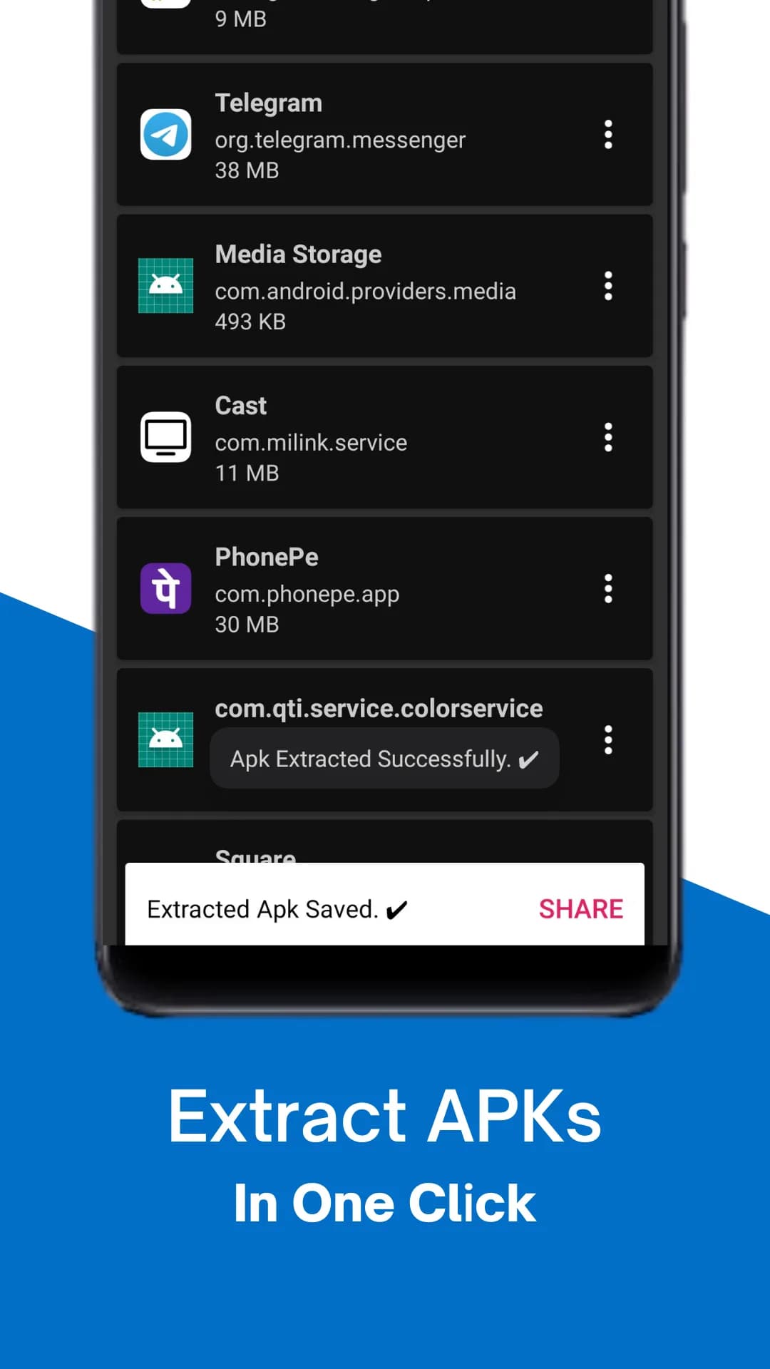 Extractor مهكر — لقطة شاشة 2