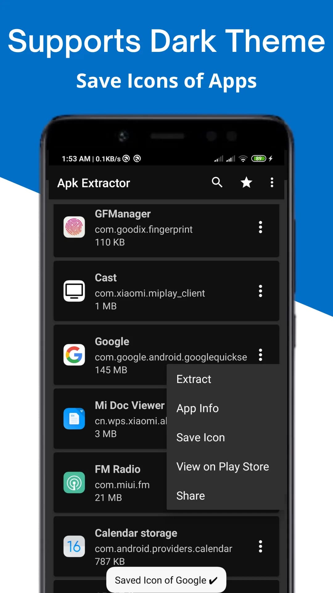 Extractor مهكر — لقطة شاشة 5