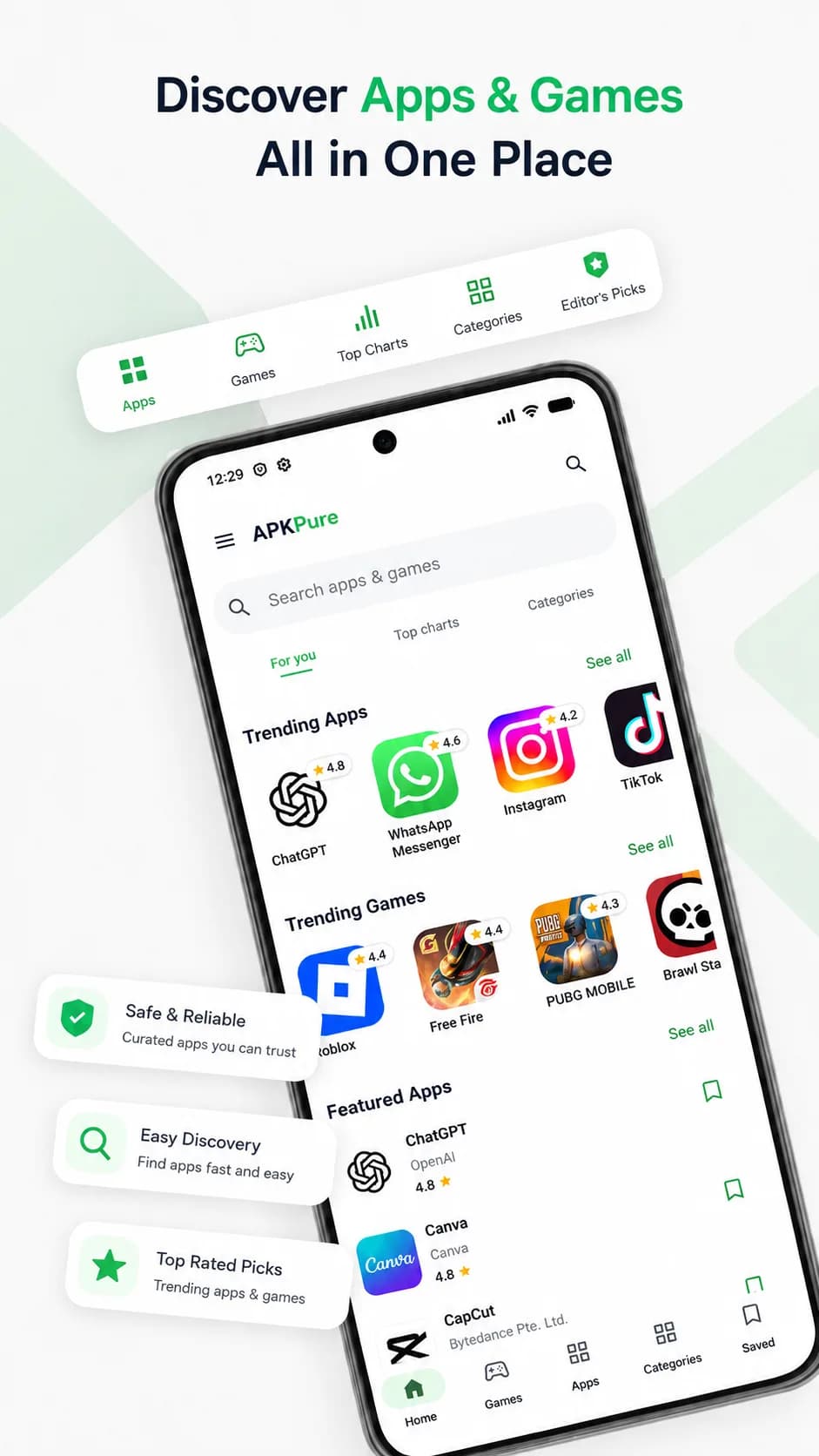 APKPure مهكر — لقطة شاشة 4