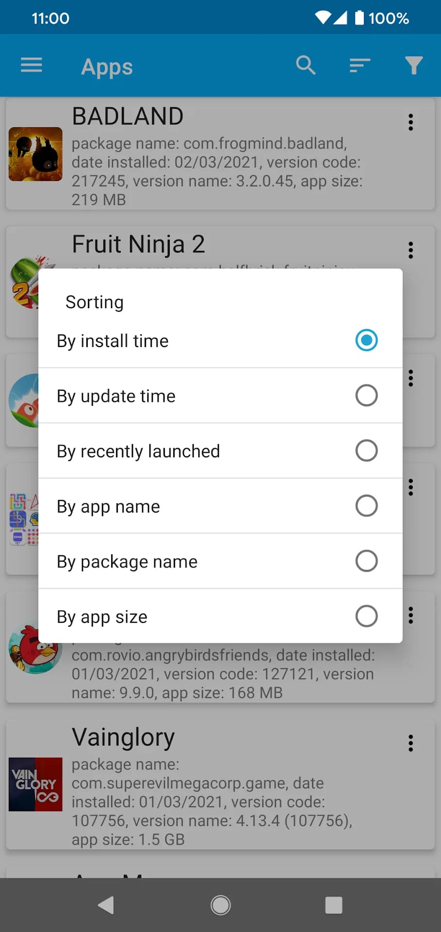 App Manager مهكر — لقطة شاشة 4