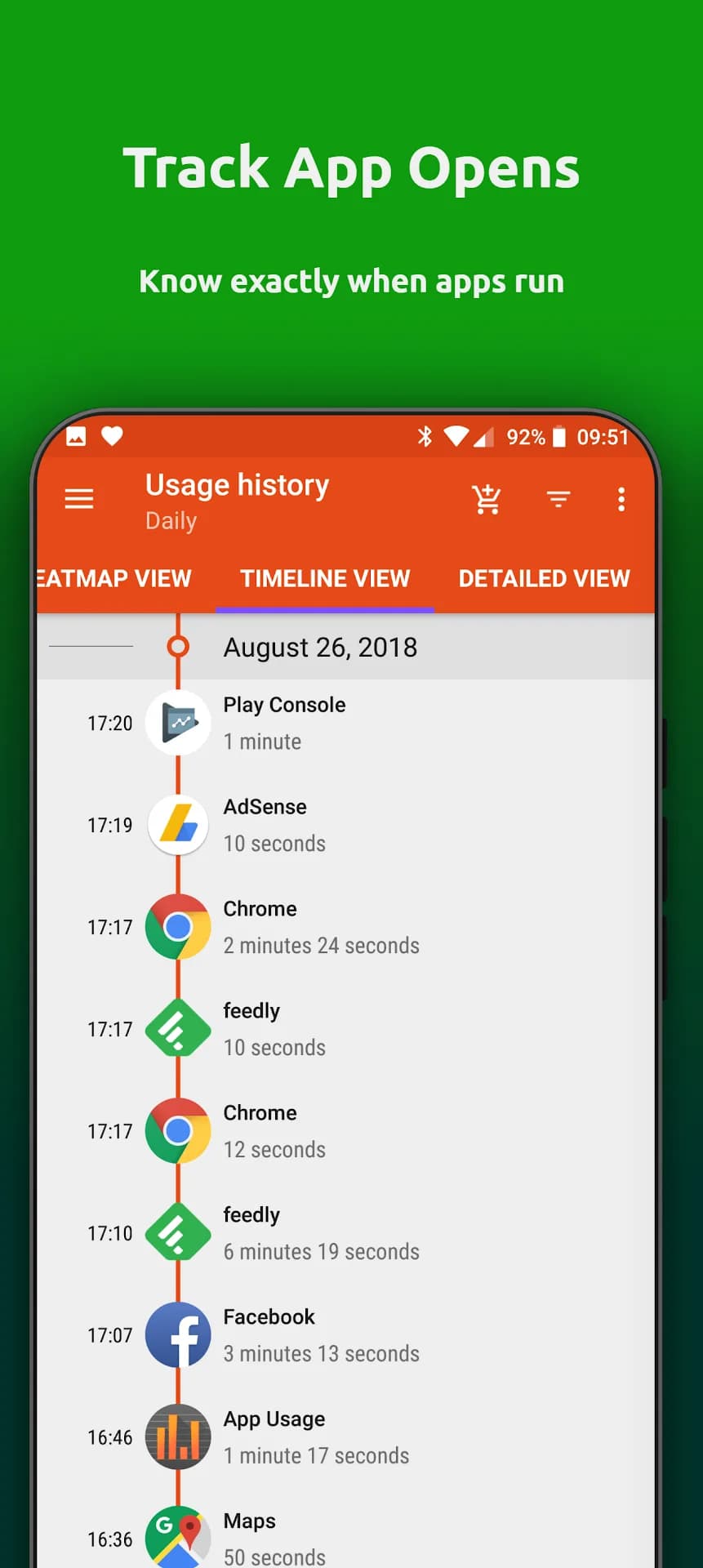 App Usage مهكر — لقطة شاشة 2