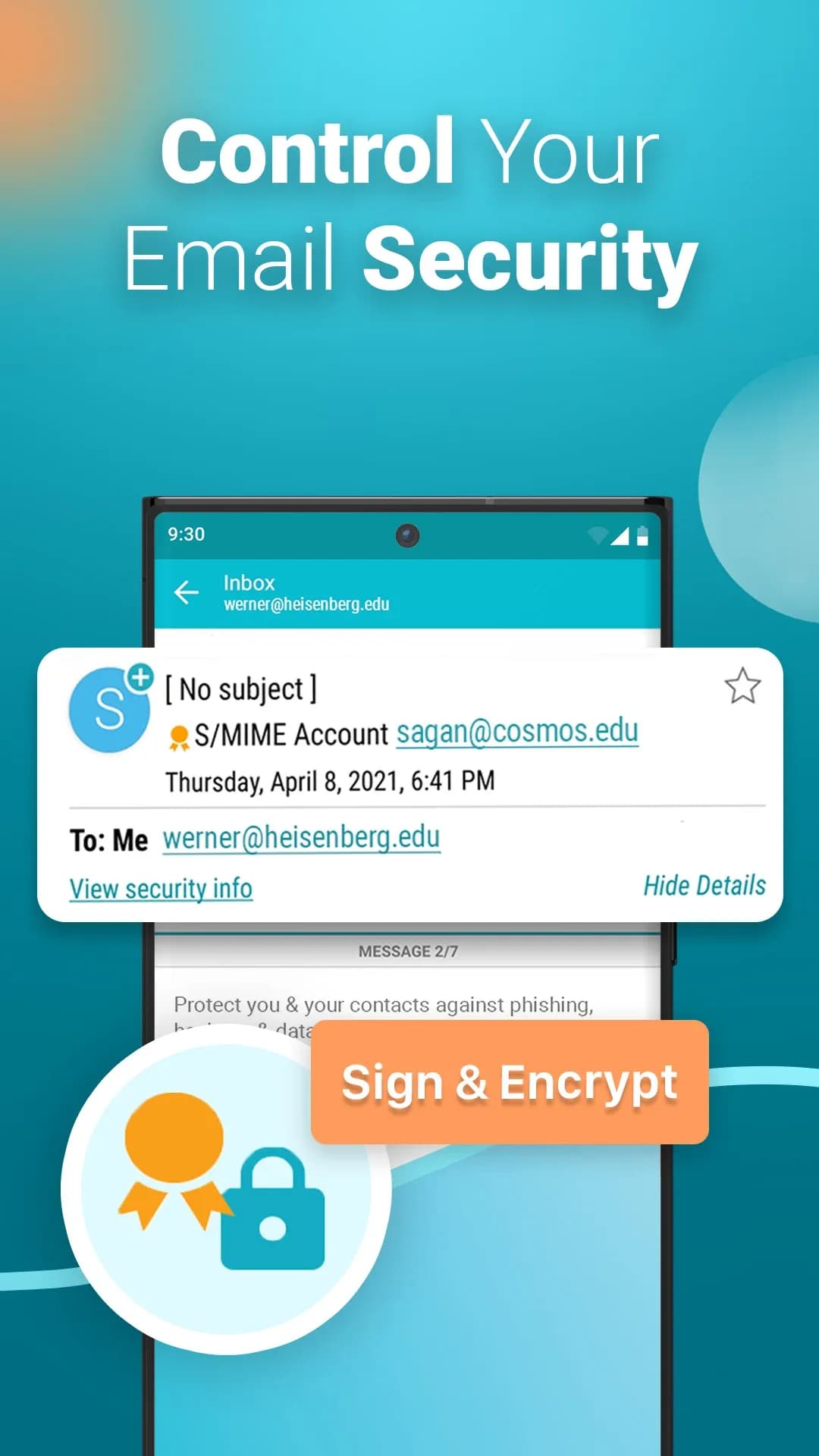 Aqua Mail Pro مهكر — لقطة شاشة 7
