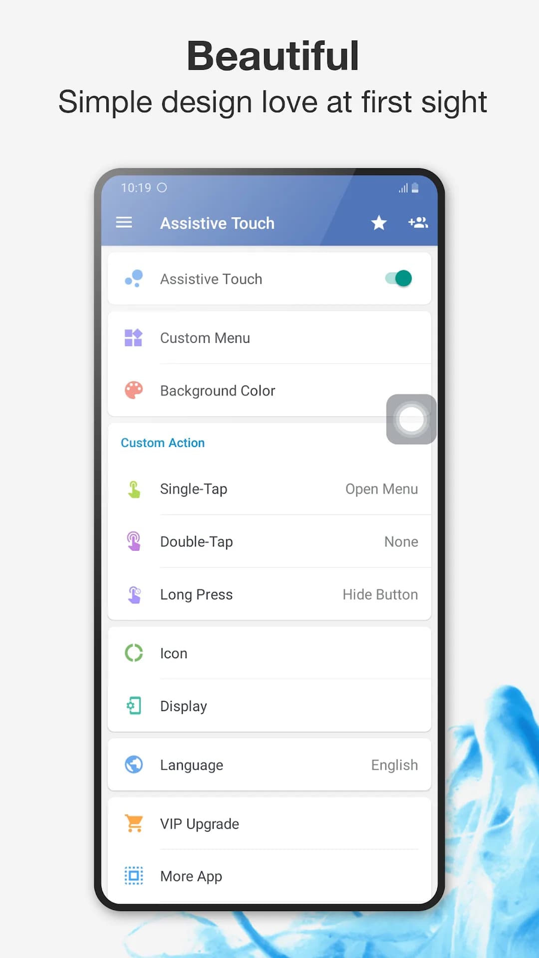 Assistive Touch مهكر — لقطة شاشة 1