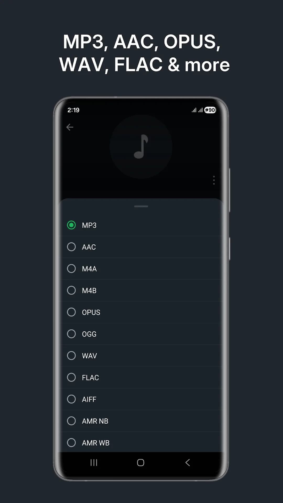 Audio Converter مهكر — لقطة شاشة 2