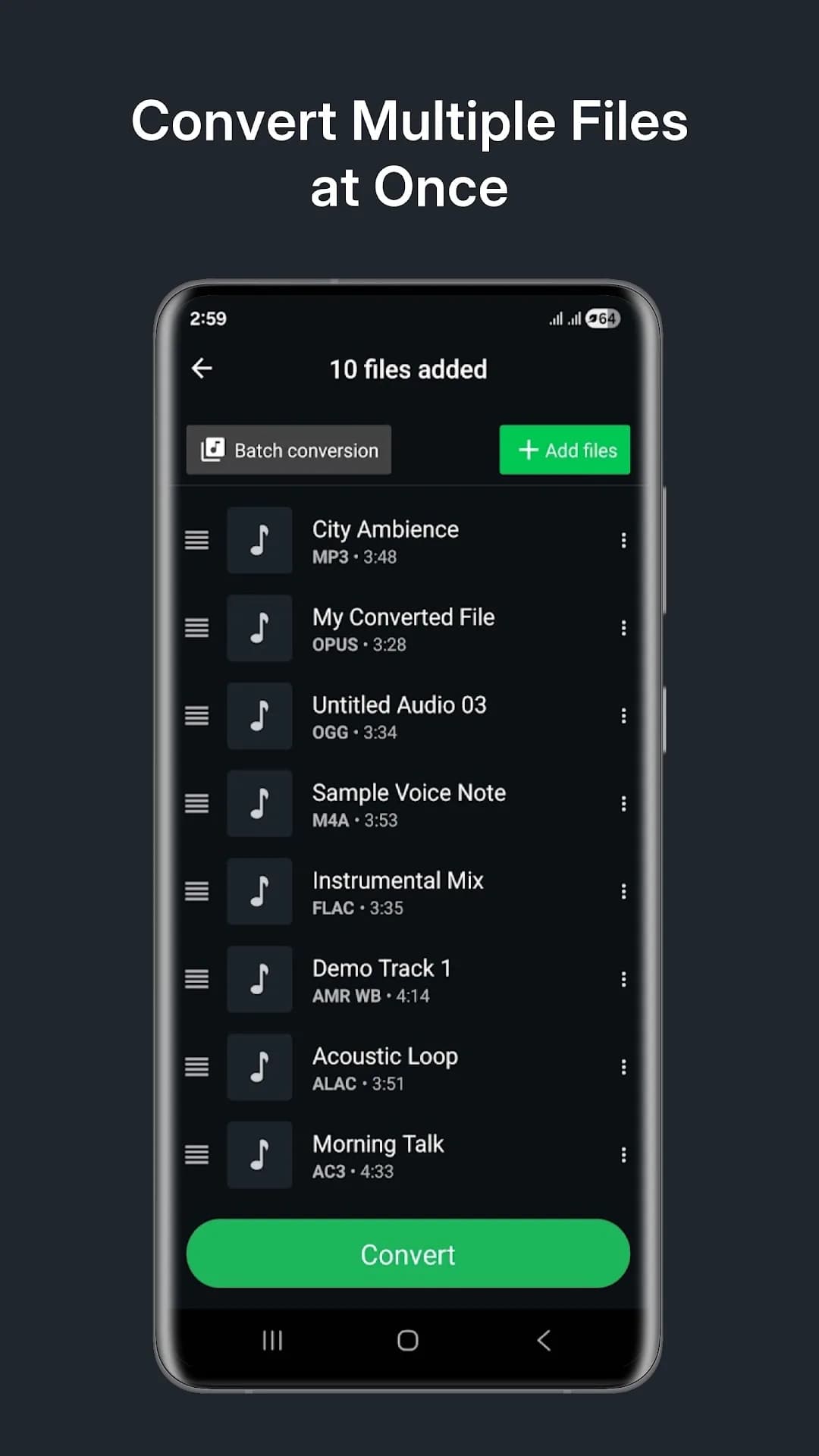 Audio Converter مهكر — لقطة شاشة 4