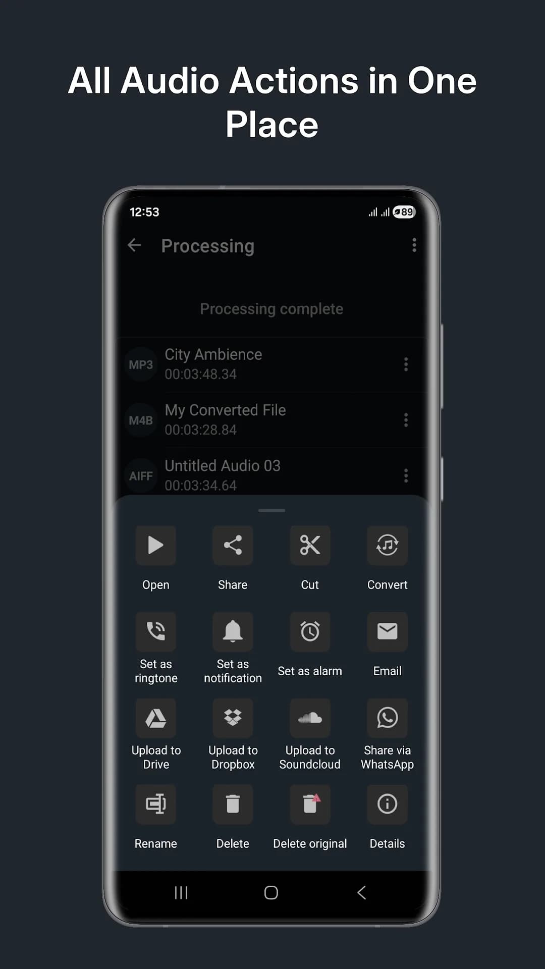 Audio Converter مهكر — لقطة شاشة 7