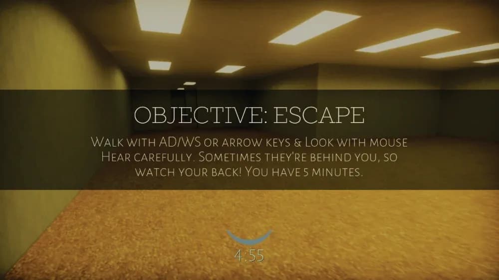 Backrooms مهكرة — لقطة شاشة 2