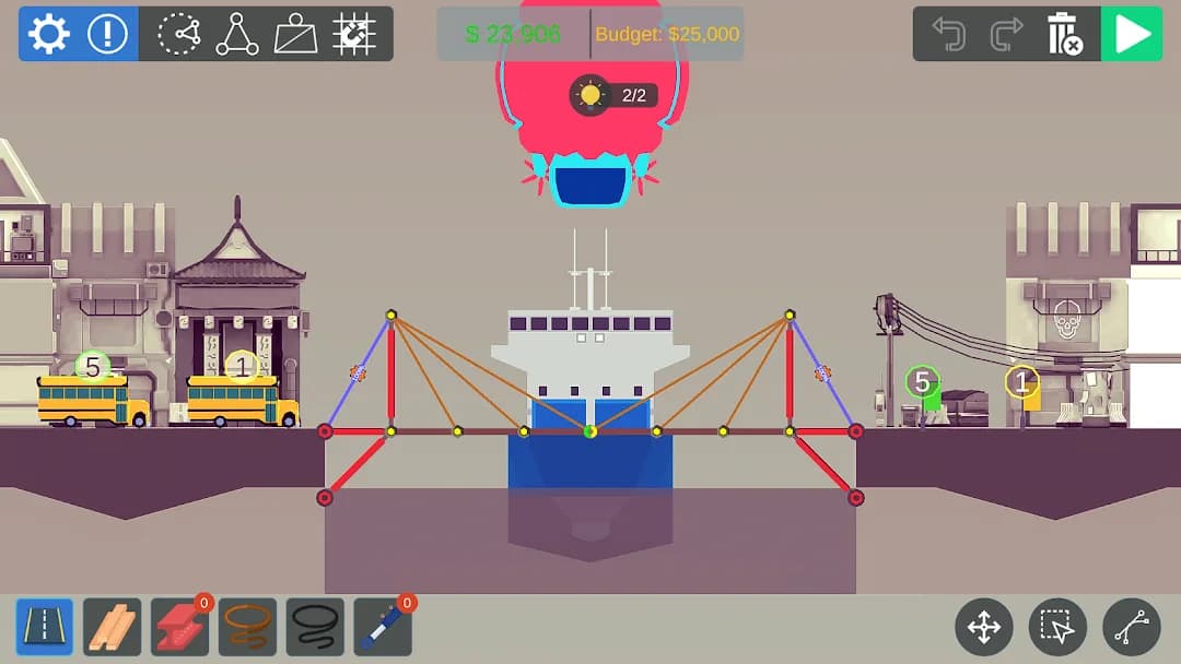 Bad Bridge مهكرة — لقطة شاشة 4