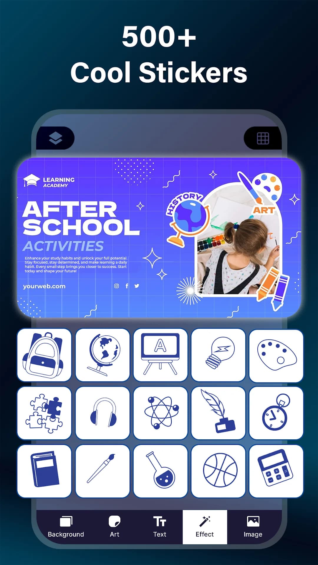 Banner Maker مهكر — لقطة شاشة 5