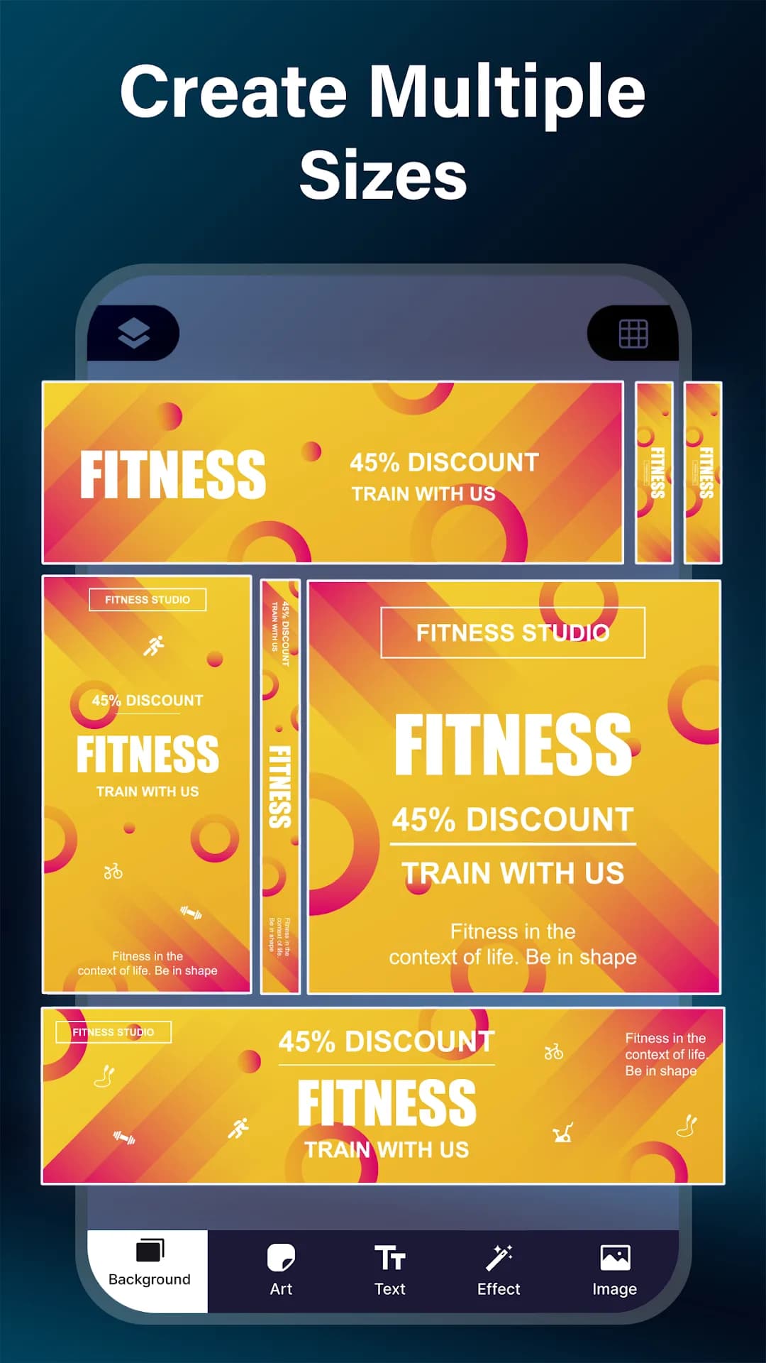 Banner Maker مهكر — لقطة شاشة 6