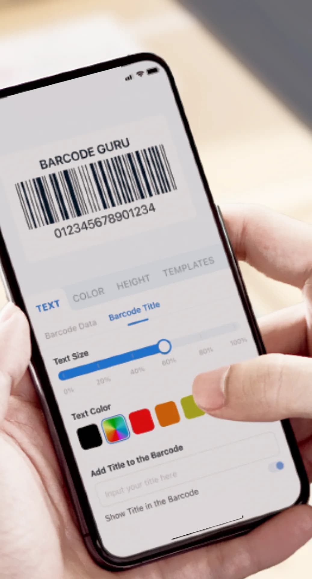 Barcode Generator مهكر — لقطة شاشة 2