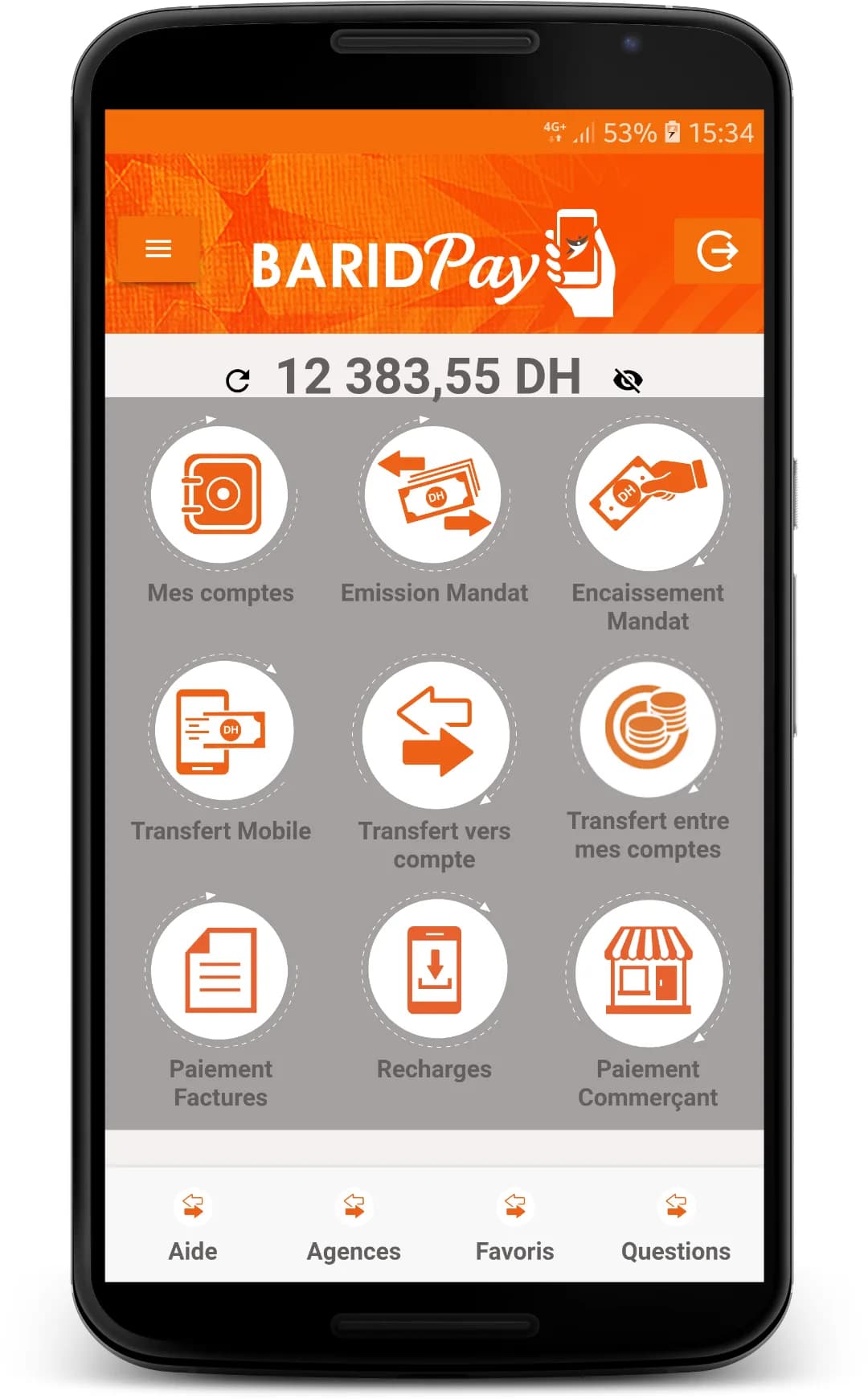 Barid Pay مهكر — لقطة شاشة 1