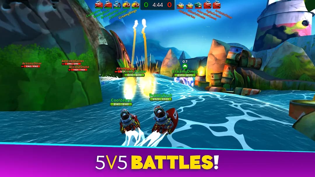 Battle Bay مهكرة — لقطة شاشة 3